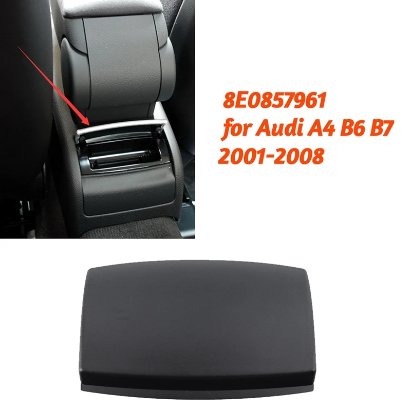 Car Interior Under Armrest Box Rear Ashtray with Cover 8E0857961 for A4 B6 B7 2001-2008 Center Console - view 2