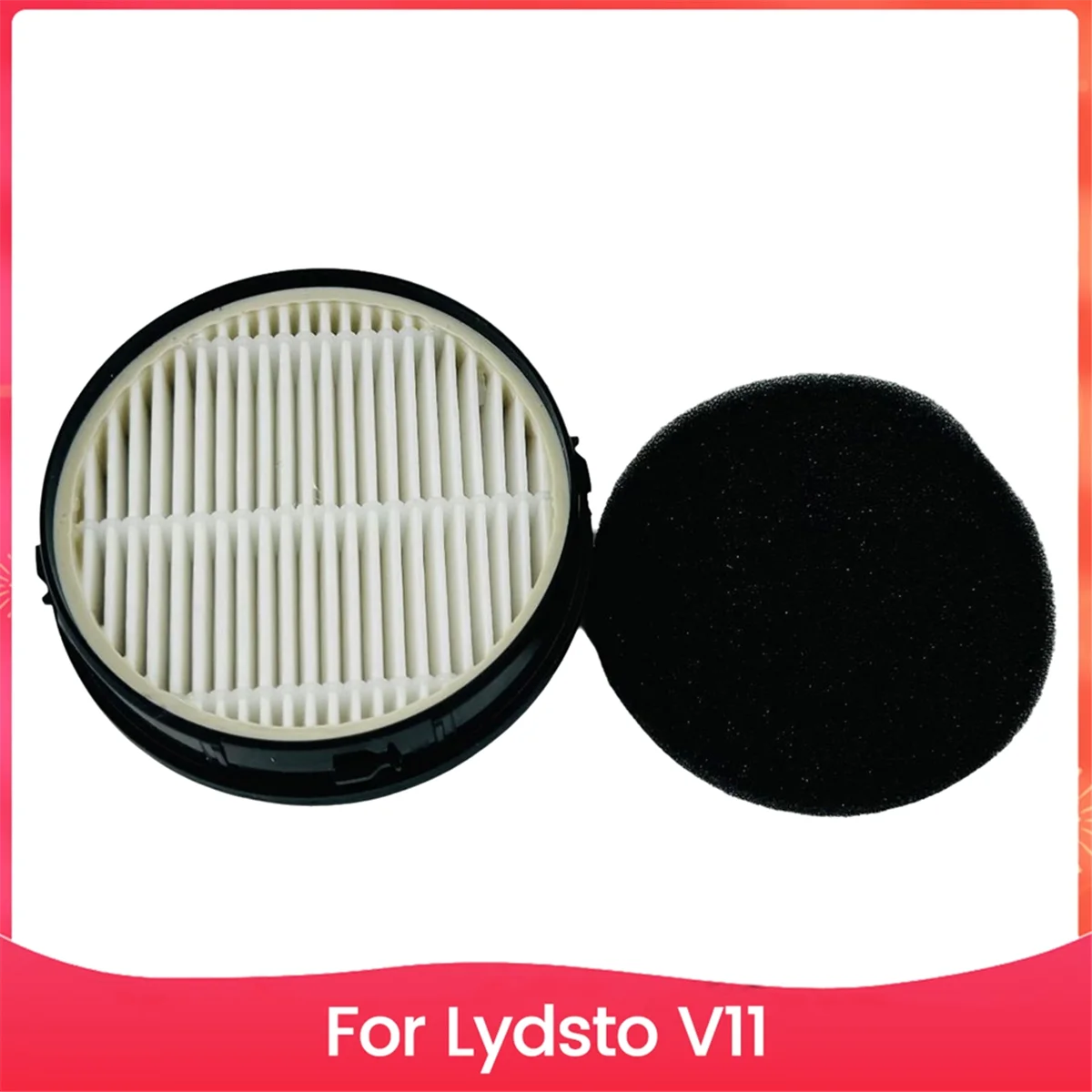 FZFZ 2 PCS Acessórios de filtro de aspirador de pó para V11 Acessórios de aspirador de pó Peças de reposição