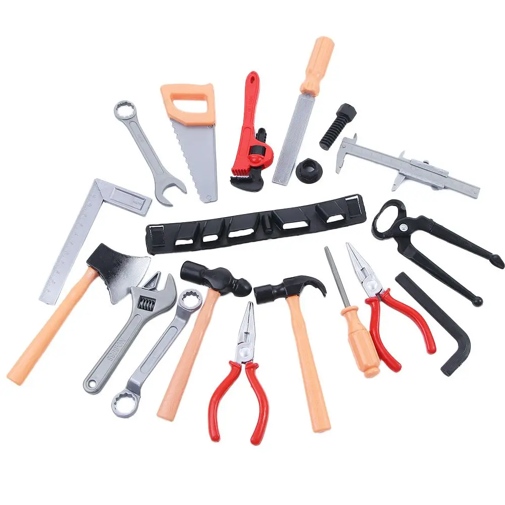 Safe Plastic Educational Toys Multifunction Kids Toys Children Maintenance Tools Pretend Play Toy Simulation Repair Tools Set