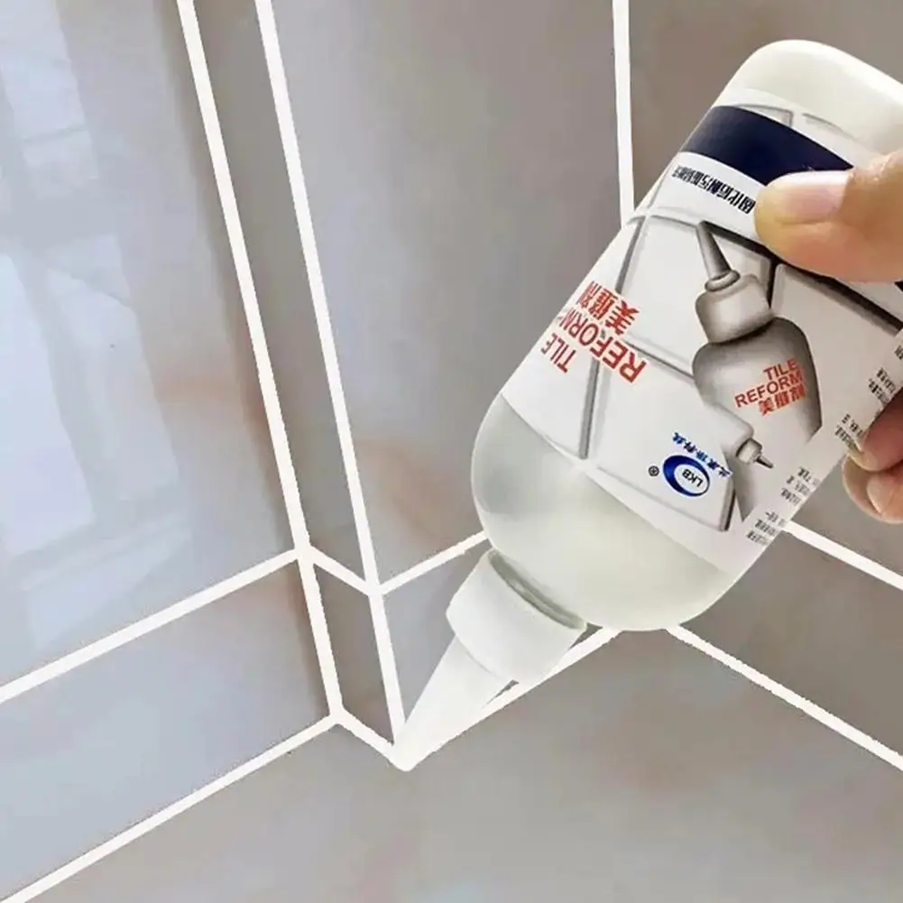 150ml Ceramic Tile Joint Waterproof Bathroom Grout Repair Agent Wall Filler Fungi Mouldproof  Cleaner Caulking Agent