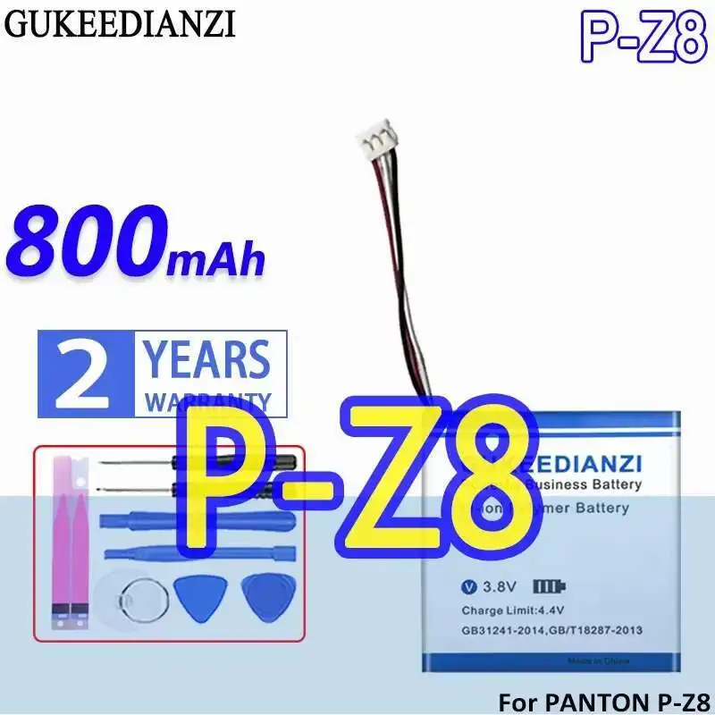 

Long-Lasting Safe 800Mah For Panton P-Z8 PZ8 Wireless Headphones Battery