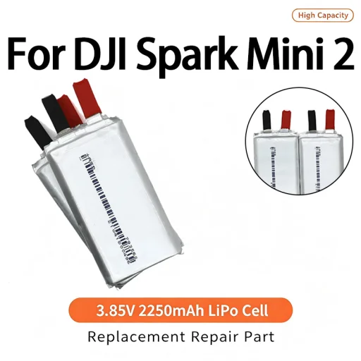 3.85V 2250mAh LiPo Battery Cell Replacement for DJI Spark Mini 2 Drone Repair Part