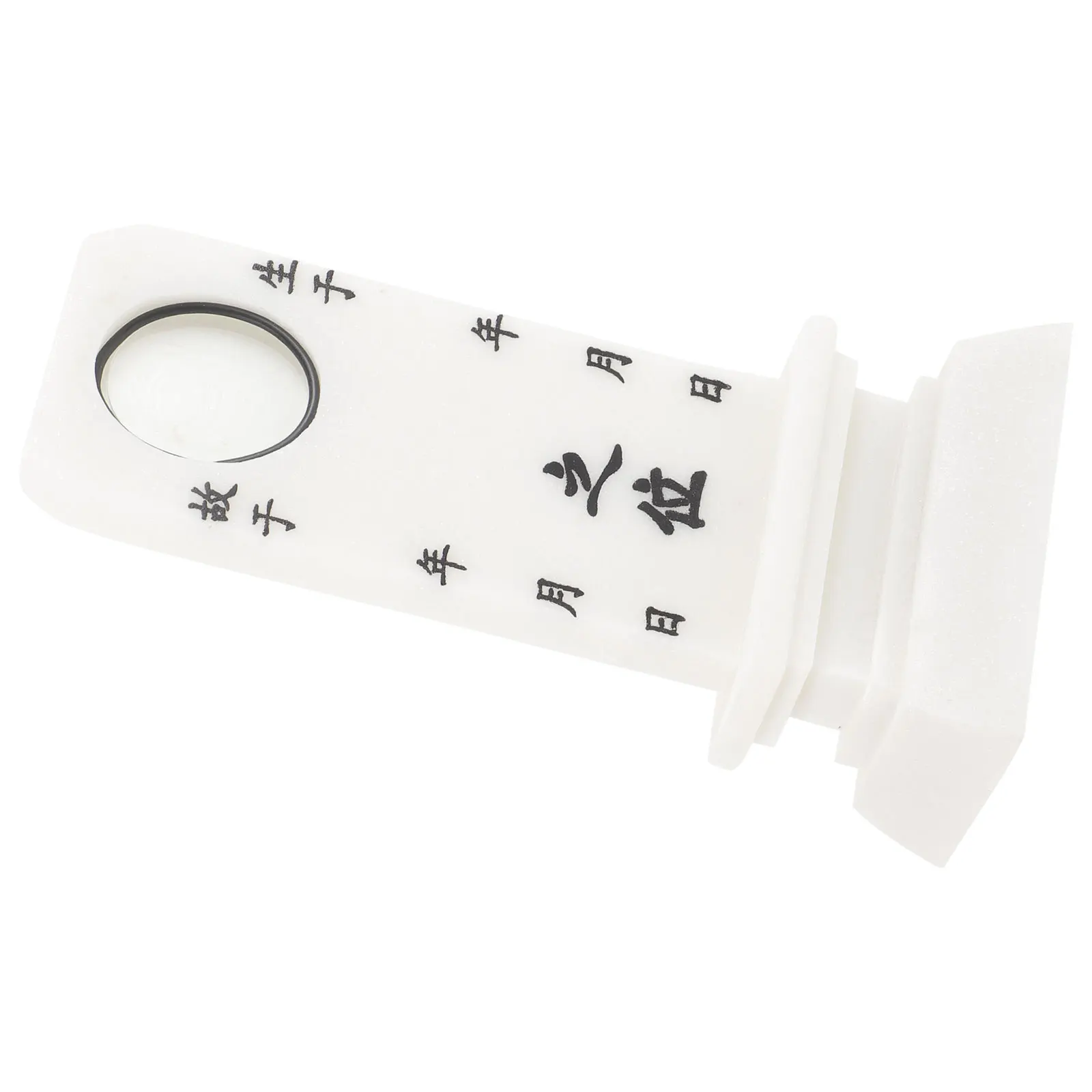 

Jade Memorial Tablet Hanbaiyu Ancestral Tablet Religious Temple Home Cemetery Halloween Decoration Reusable Smooth