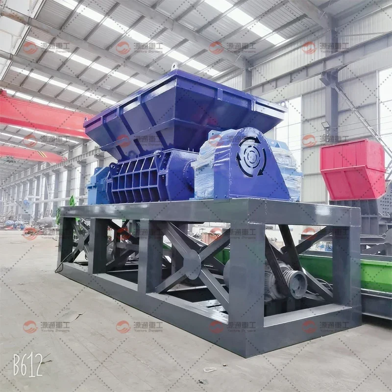 Heavy -  Scrap Metal Shredder Large Scrap Car Double Shaft Shredder Machine For Car Dismantling