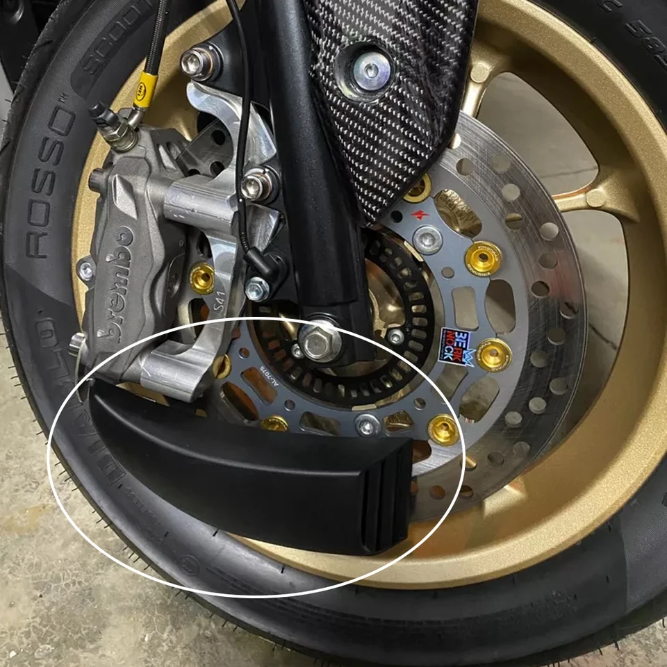 オートバイアクセサリーフロントディスク冷却エアダクトブレーキ