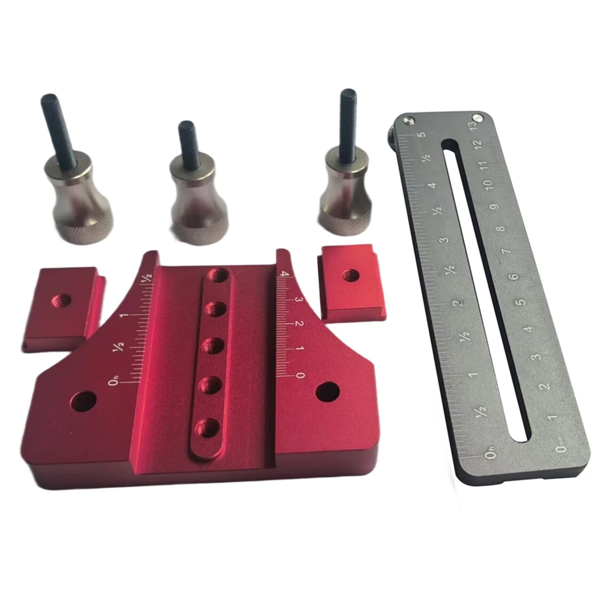 

AA98 Thin Strip Jig for Table Saw, Table Saw Jig Guide, Repetitive Narrow Strip Cuts,for 3/4 Inch X 3/8inch Slots Table Saw