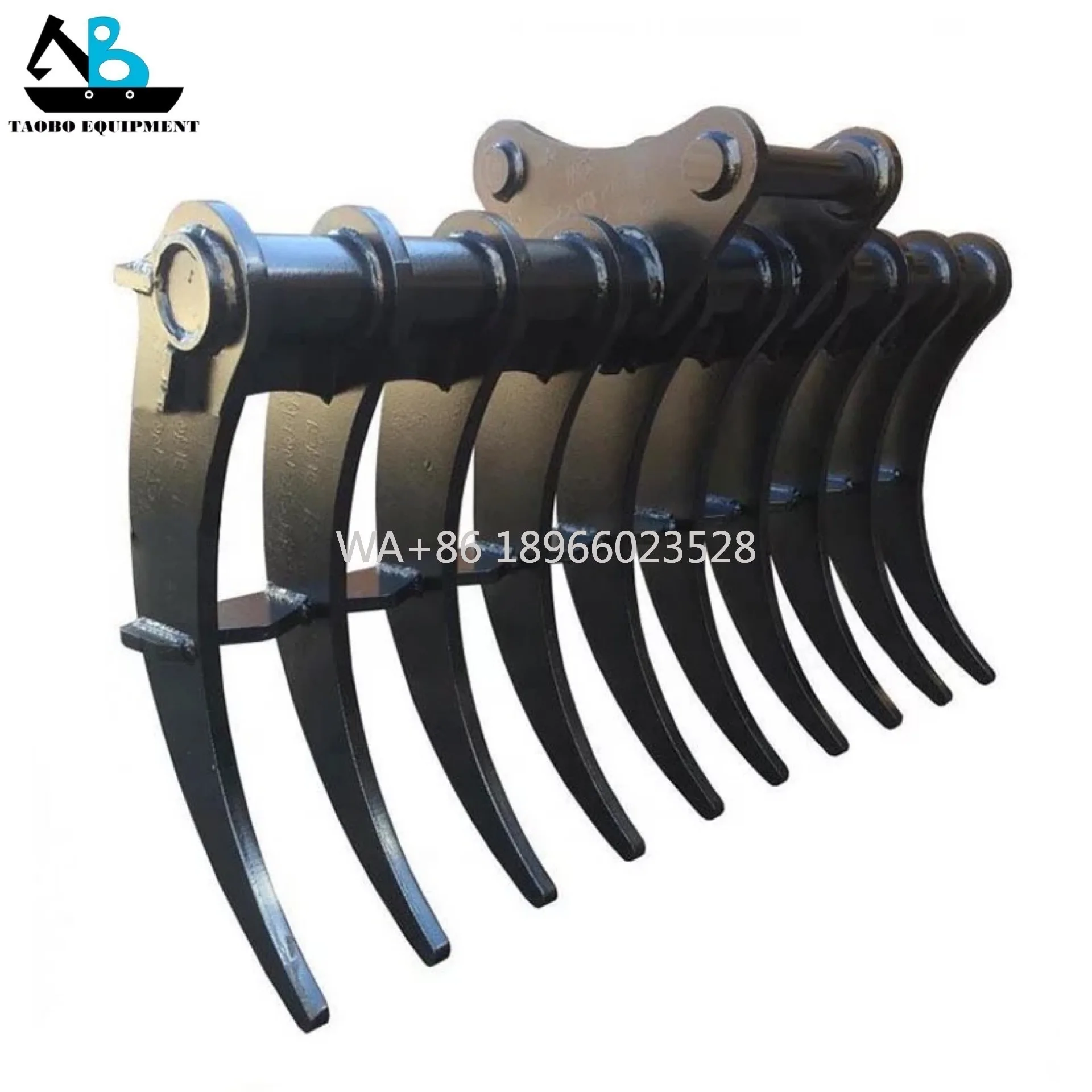 

New Design Excavator Rake Land Cleaning Rakes Mini Excavator Attachment Root Rake for 10-50 Ton Excavator