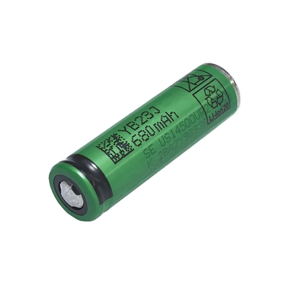 1-10PCS US14500V 3.7V 680mAh Rechargeable Li-ion Battery for Philips Braun Shaver Flashlight/Remote Control/Toy Point Headlight