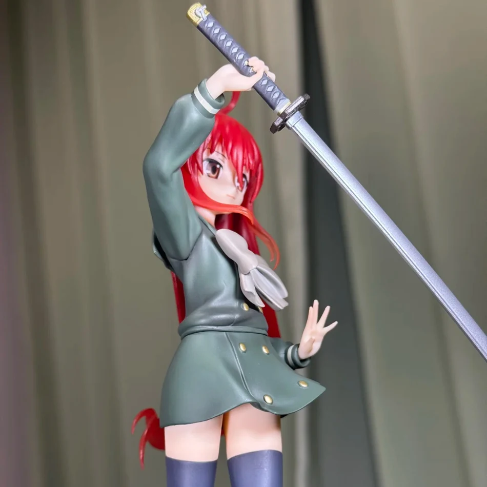 19CM Anime Shakugan no Shana Shana Punish the crime PVC Action Figures Model Collections Ornament Anime Cartoon Model Toy Gifts