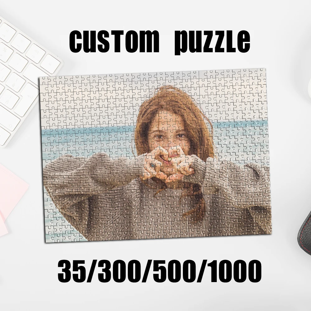 Jigsaw Puzzle Adult - 35/300/500/1000pcs Personalized Custom Photo Puzzle photo
