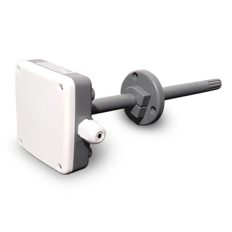 RS485 air duct insertion transmitter fresh air conditioning outlet detector accurate Pipeline temperature and humidity sensor
