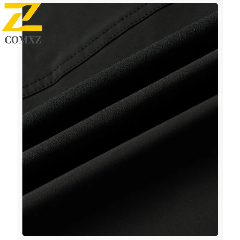 ​COMXZ Men Jacket Classics Hooded Outdoor Camping Windproof  Windbreaker Camping Travel Breathable Casual Spring Autumn Coat