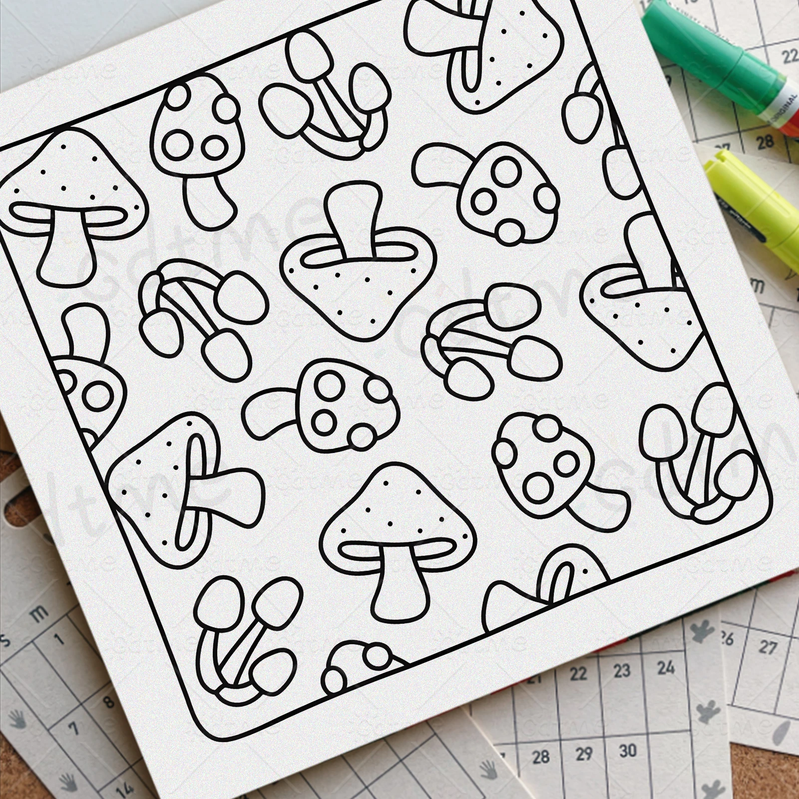 SIMPLE & PATTERNSE Coloring Book for Adults Featuring Cute Cozy Daily Activities for Relaxation (Cozy Spaces Coloring) image 4