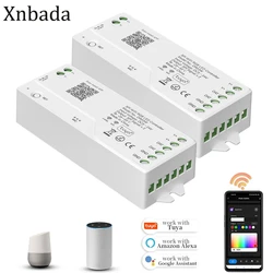 WS2811 WS2812B TUYA SPI WIFI RGBIC LED Controller Work With Google Home Alexa For WS2813 WS2815 5050 RGB LED Strip Home Decor