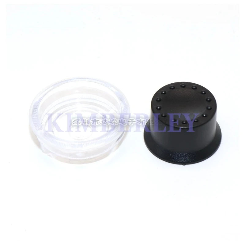 3PCS 25MM Transparent Knob Cap Potentiometer Knob Cap Volume Adjustment Knob Power Amplifier Audio Accessories two-piece Set