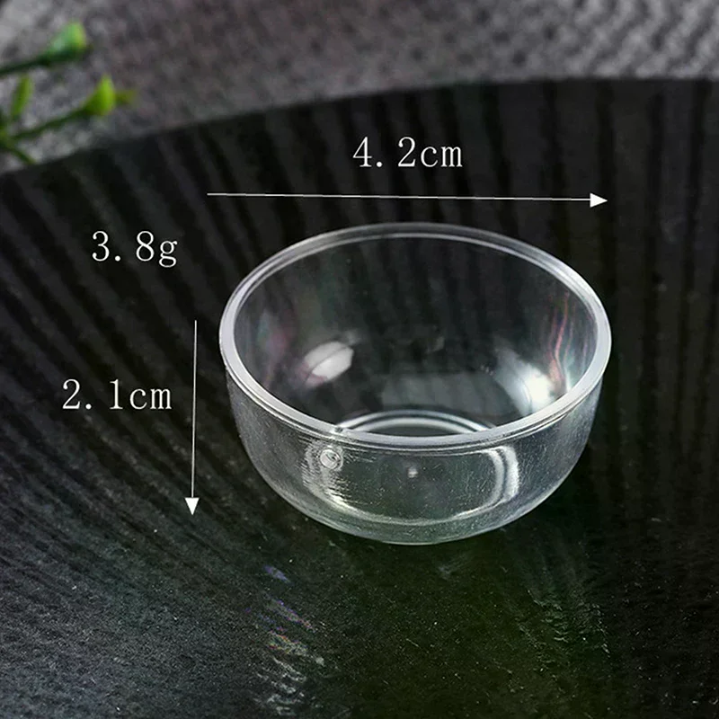 3 stks Poppenhuis Mini Kom Miniatuur Voedsel Speelscène Decoratie Model Poppenhuis Keuken Meubelaccessoires