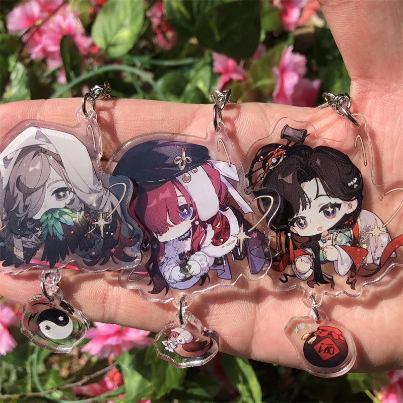 Reverse:1999 Jiu Niangzi Getian Acrylic Keychain Anime Game Accessories Backpack Pendant Prop Badge