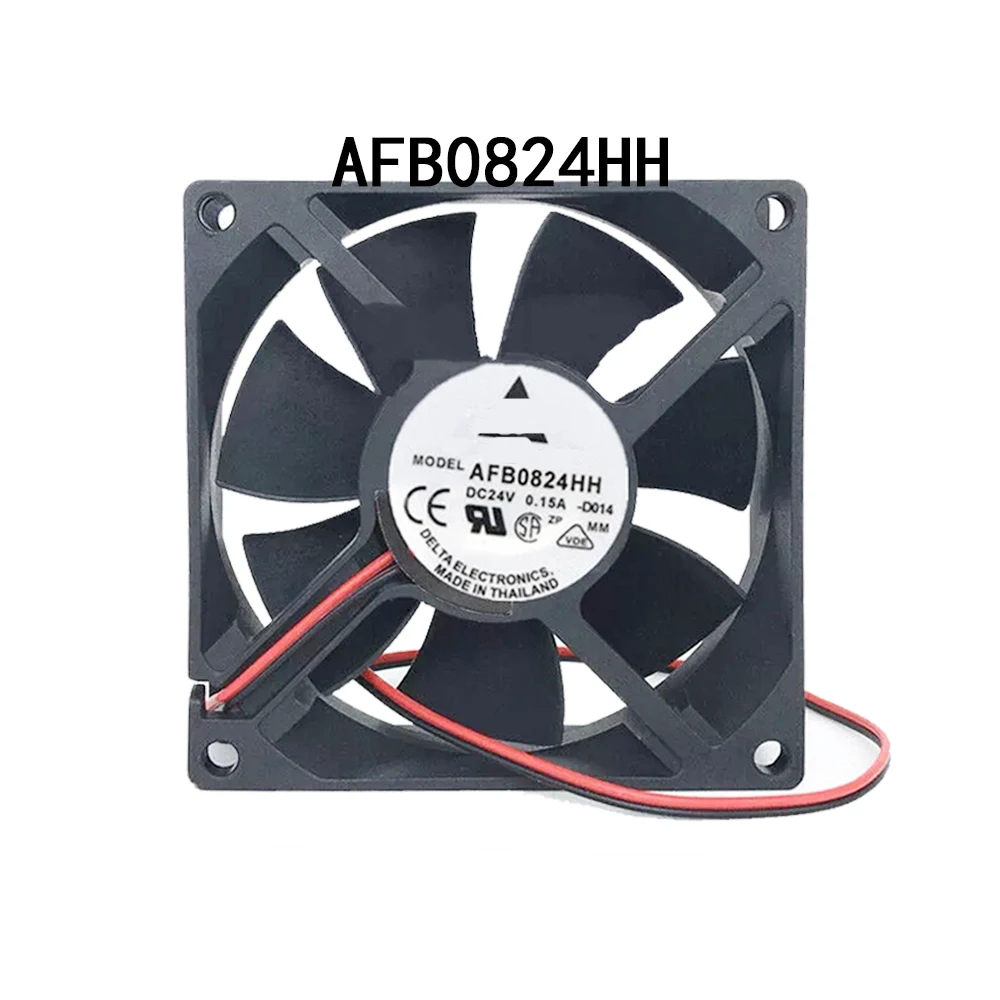 High-Airflow Case Inverter Cooling Fan 24VDC 0.15A AFB0824HH 80*80*25mm Factory wholesale