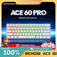 Mchose Ace 60/pro 68 Magnetic Switch Mechanical Keyboard Hot Swap RGB E-sports Gaming Keyboard Pc Gamer Customized Accessories