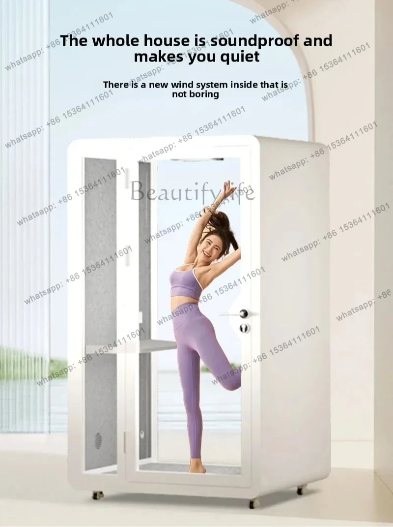 LJYRecording Studio Soundproof Room Mobile Home Sleep Cabin Live Streaming Studio Silent Gaming Room Interview Room