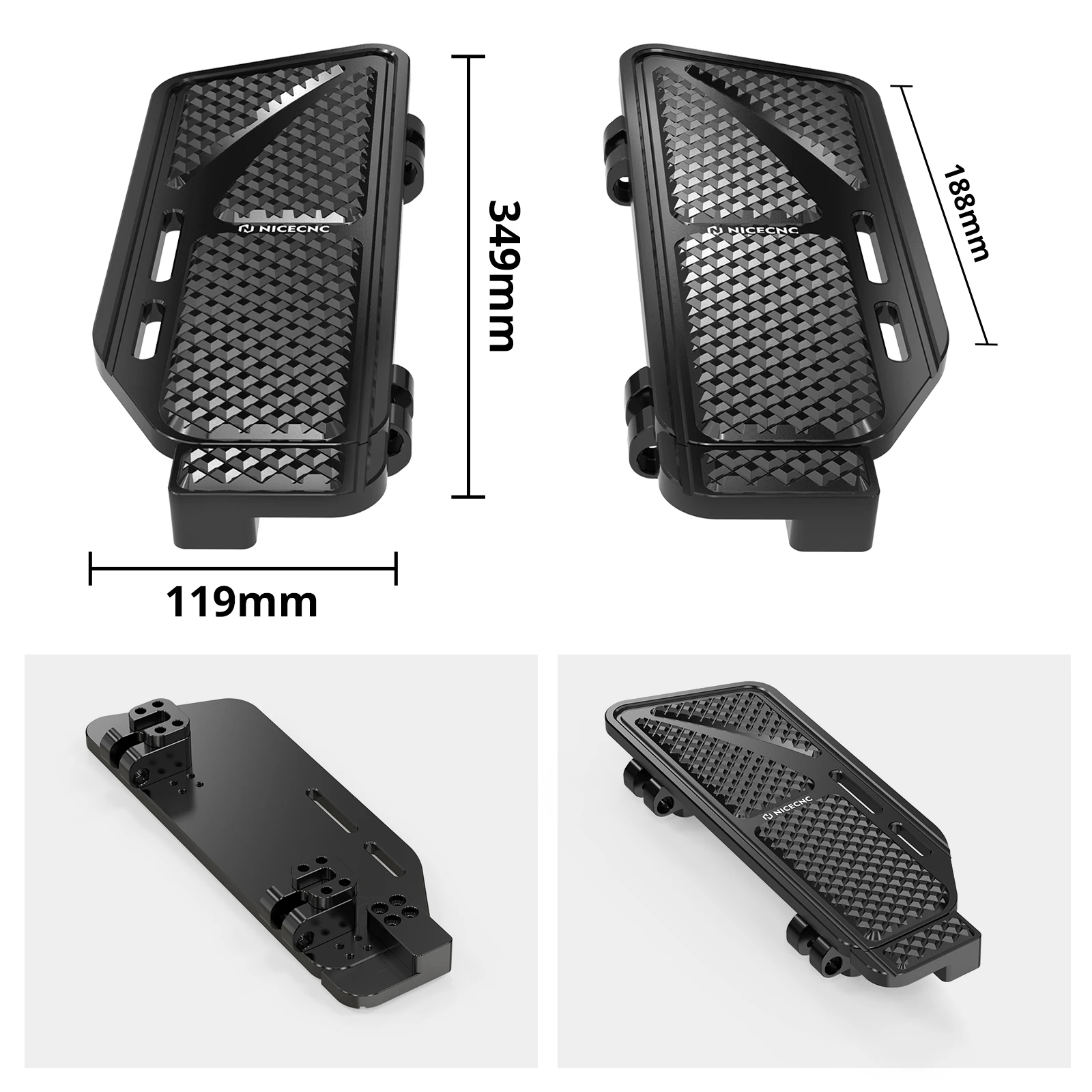 Für Harley Road Glide FLTRX Special FLTRXS 2015-2024 Fahrer-/Beifahrer-Fußbrett Street Glide FLHX 2006-24 Road King FLHRXS 17-24 – Detail 8