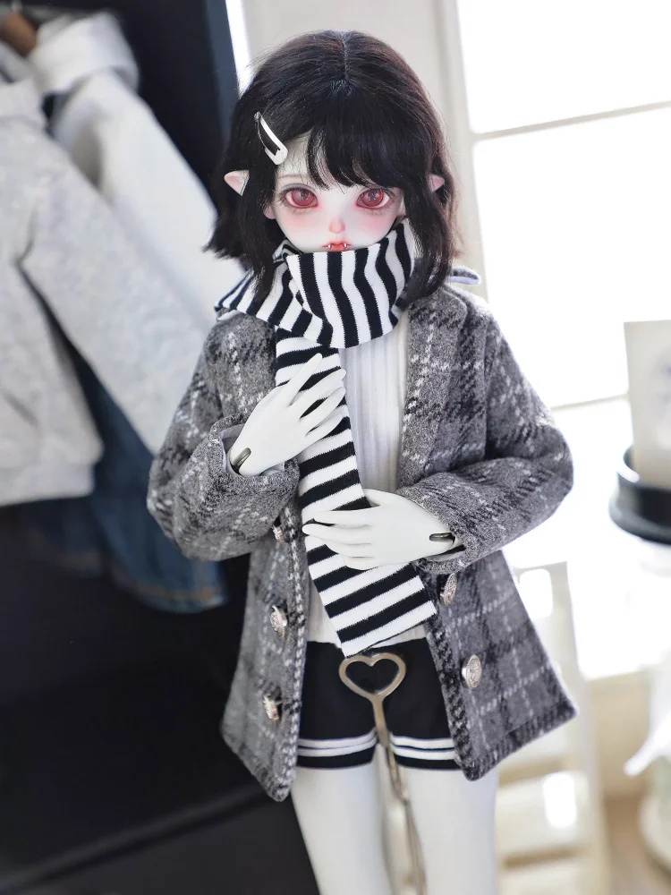 

Новинка: Одежда для кукол BJD, аксессуары для кукол 1/4, костюм в клетку для кукол MSD MDD, наряд для куклы, подарок, одежда для самостоятельного творчества (без куклы)