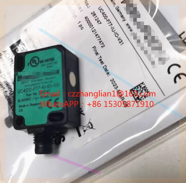 

Brand New Original UB100-F77-E0-V31 UB100-F77-E2-V31 UB250-F77-E0-V31 UB250-F77-E2-V31 UB400-F77-E0-V31 ultrasonic sensor