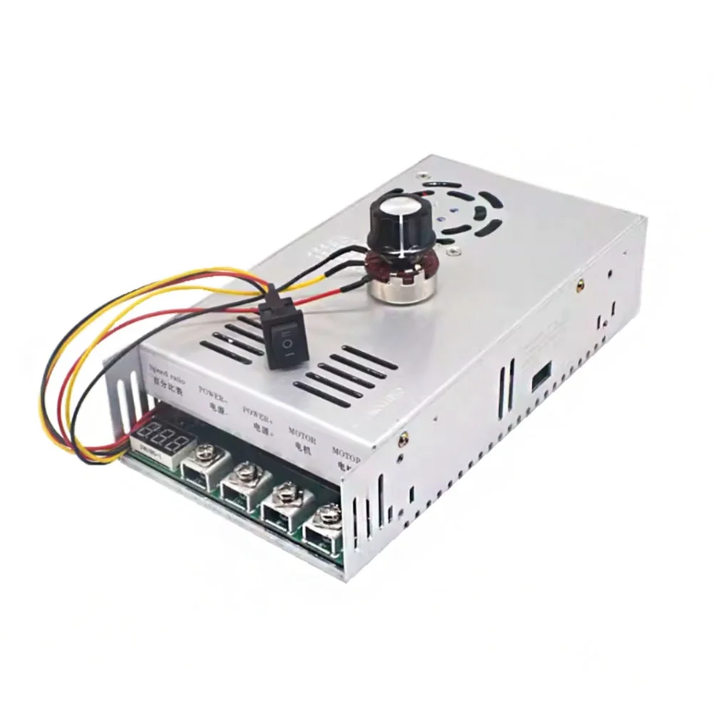 DC Motor Controller 200A Continuous Duty Rated Supports 12V to 48V Built for Demanding Industrial Environments