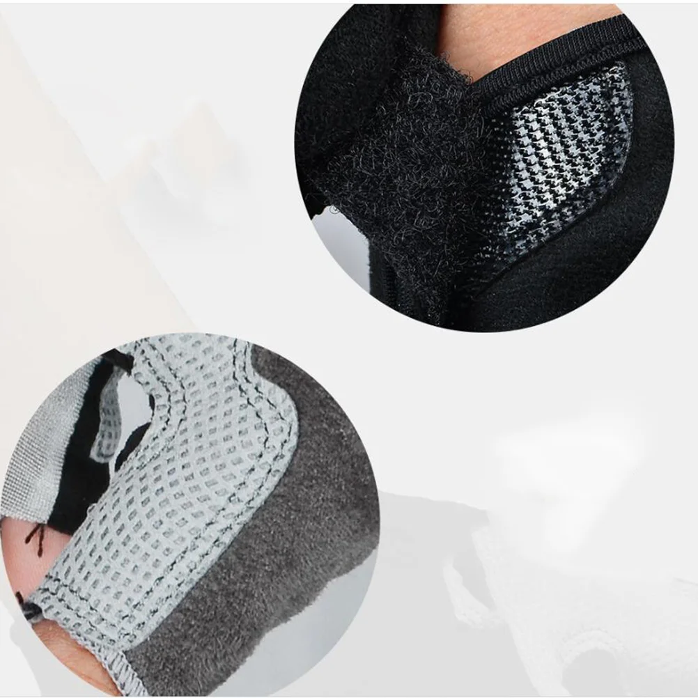 

1Pair Half Finger Fitness Gloves Adjustable Wrist Outdoor Climbing Hiking Anti-Slip Gloves Size M Grey Durable