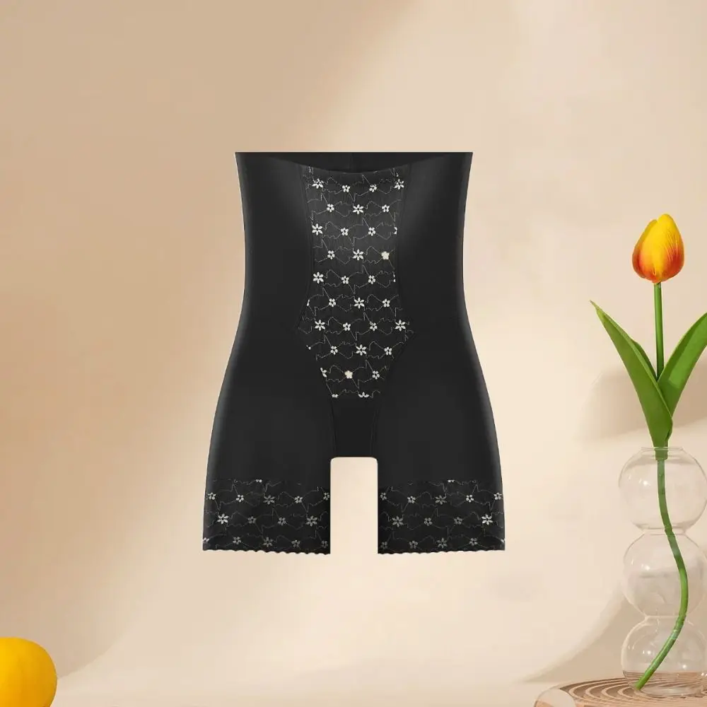 Ropa moldeadora adelgazante de flores de malla transpirable, moldeadores de cintura alta, ropa interior con Control de barriga, bragas sin costuras para levantamiento de glúteos para niñas