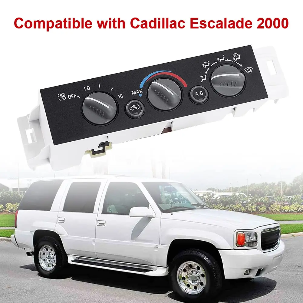 9378815 AC Heater Control Panel Climate Control Module Switch For 1996-1999 Chevy Truck C1500 C2500 C3500 15-72548 599-007