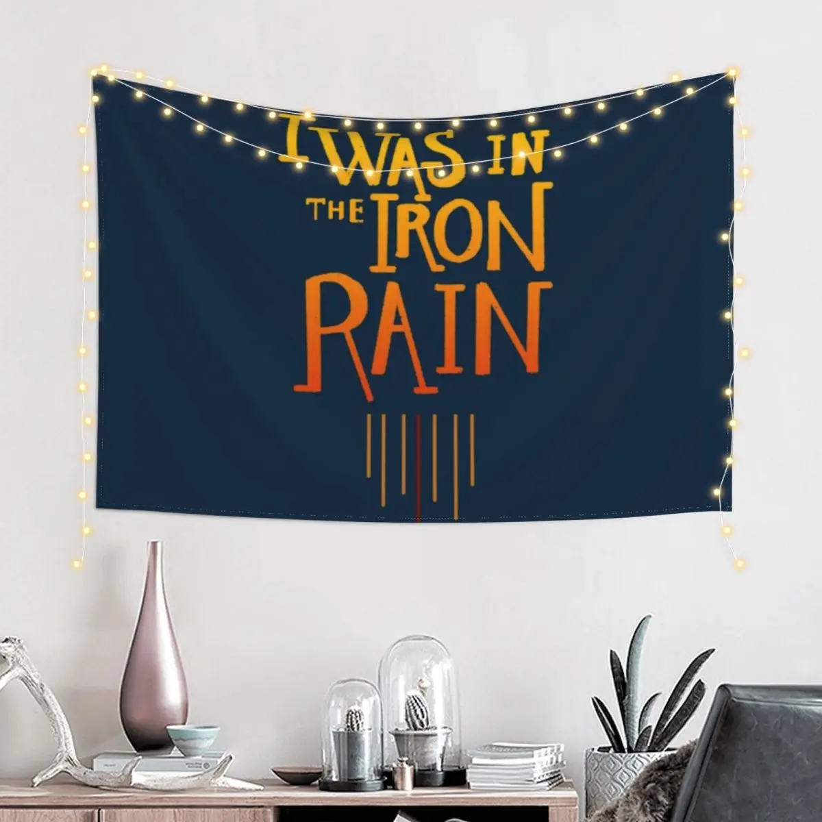 

I was in the iron rain Tapestry Luxury Living Room Decoration Bed Room Decoration Bedroom Decorations Tapestry