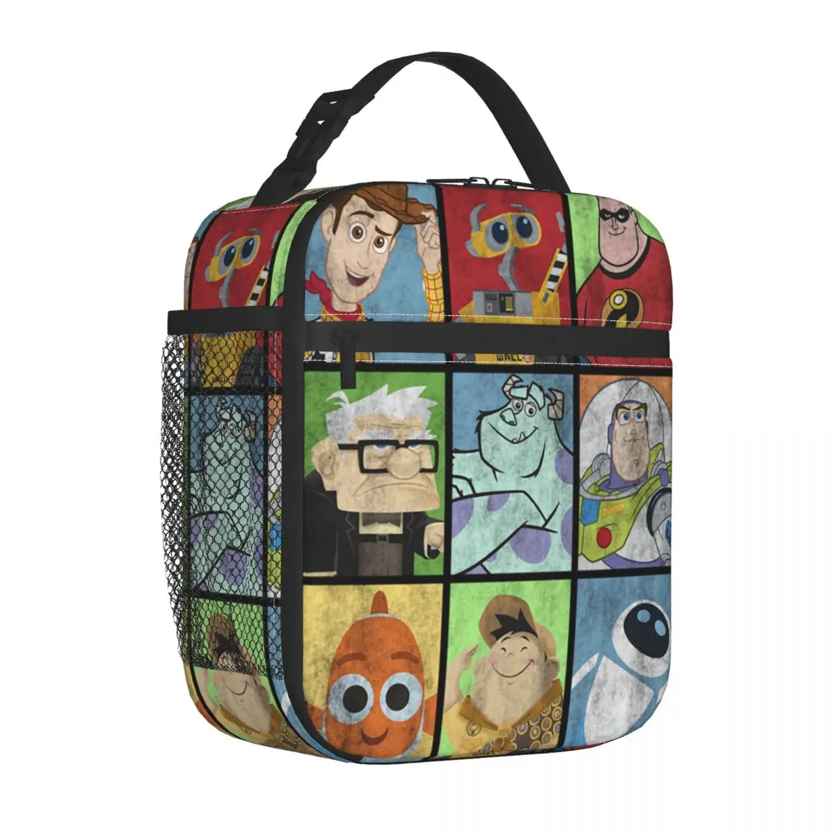 Pixar Panels Toy Story Insulated Lunch Bag Thermal Bag Reusable Buzz Lightyear High Capacity Tote Lunch Box Food Handbags Beach