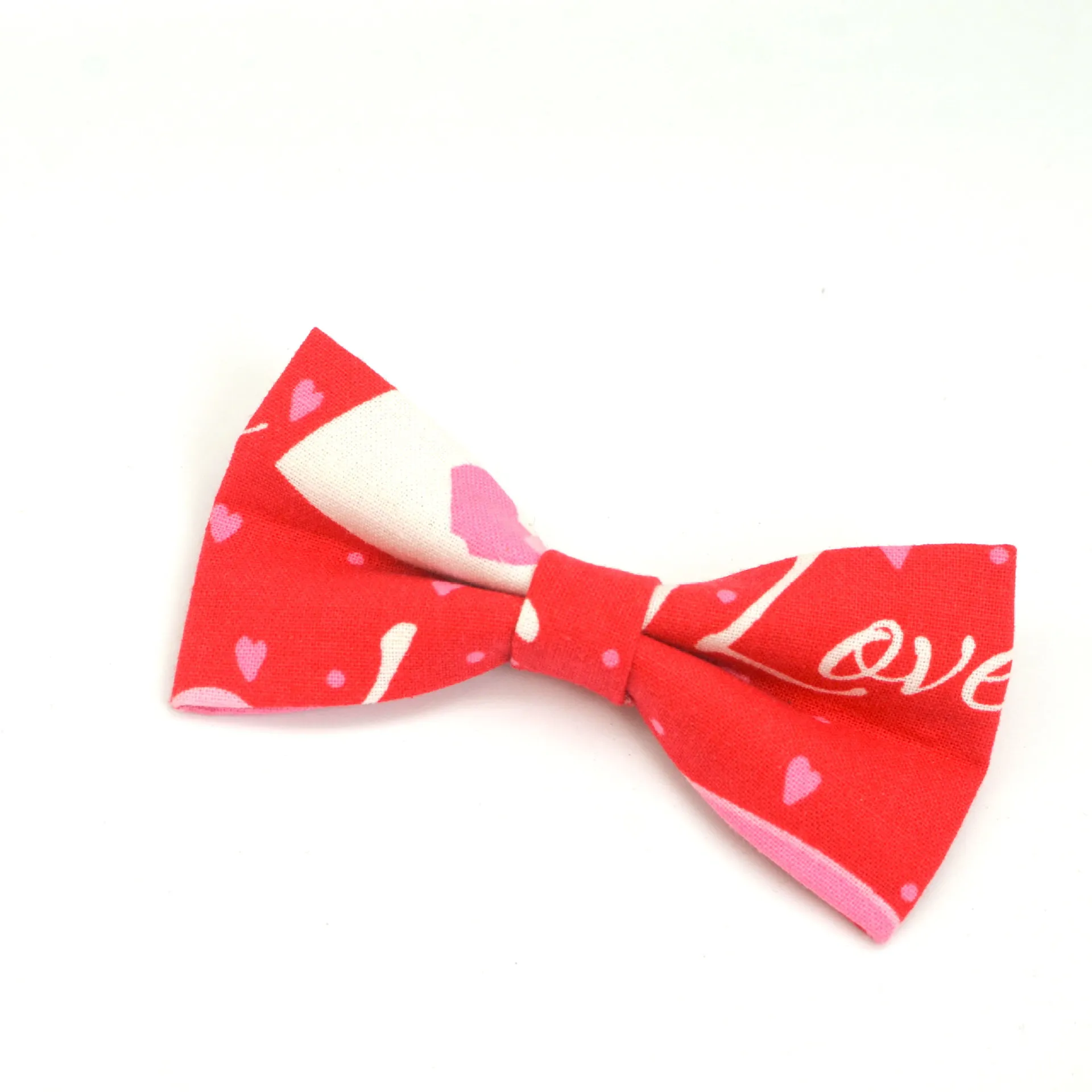 50pcs/ Lot Valentine's Day Pet Bow Wearable Collar Decorative  Bow Ties for Dogs  Cat Accessories