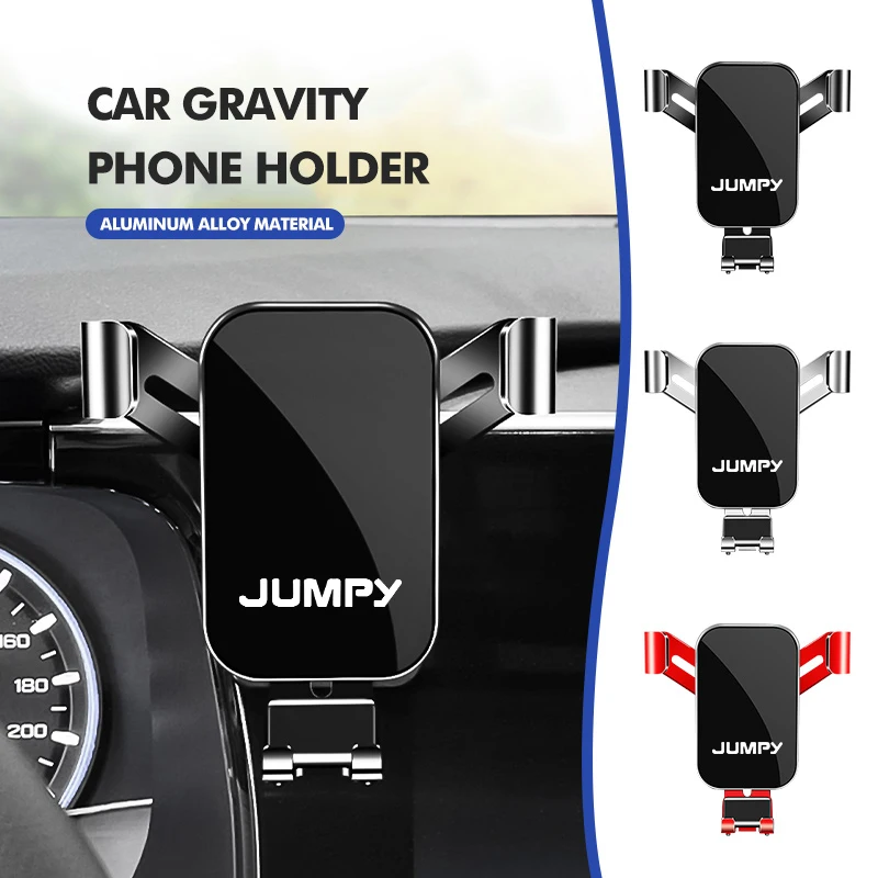 Suporte universal para telemóvel e GPS, com clipe para fixar na grelha de ventilação do carro, compatível com Citroen Berlingo, C-Elysee, Jumper, C5, 