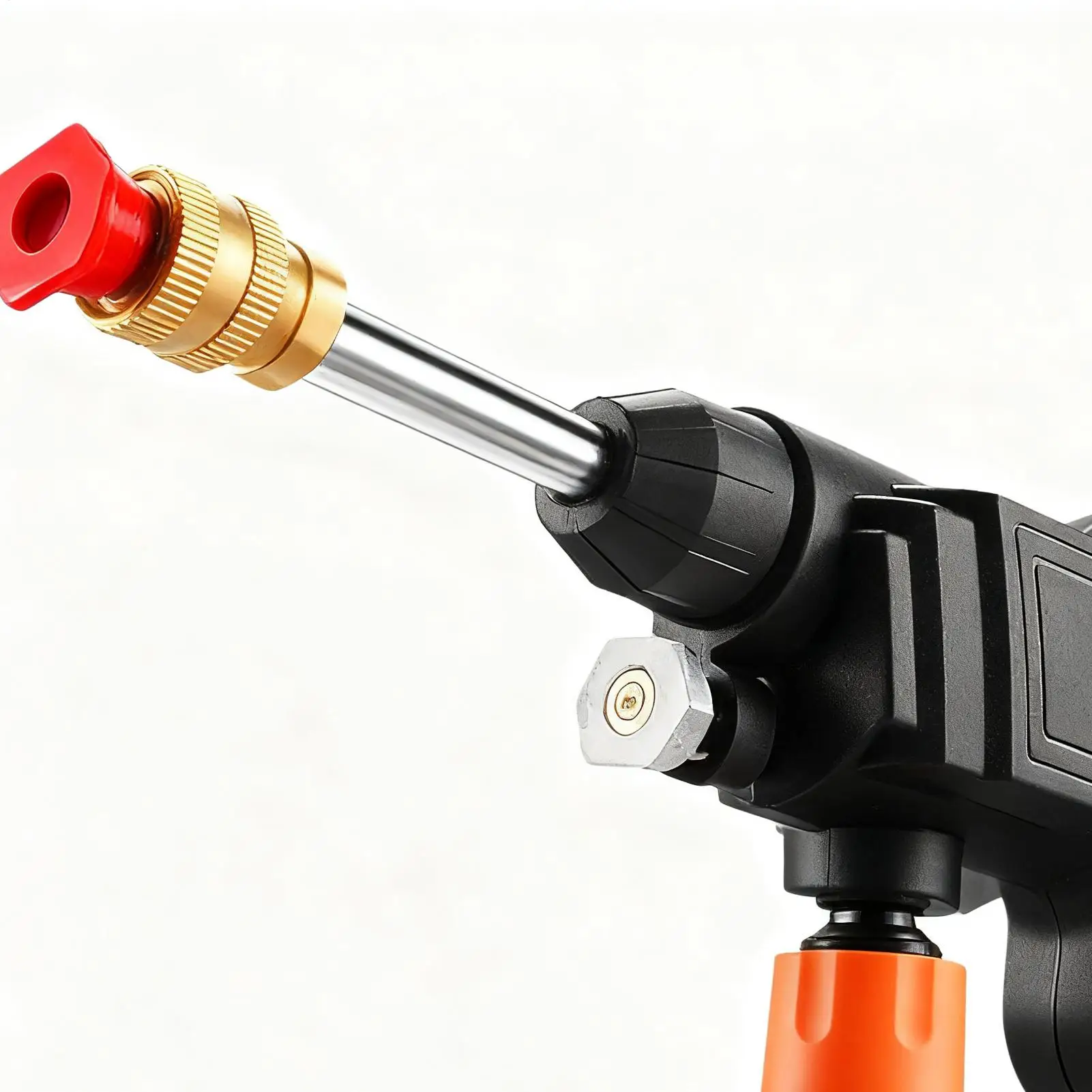 

Cordless Pressure Washer Yard Power Cleaner Rechargeable Car Pressure Washer With 16.4 Ft Hose For Car Home Garden Outdoor Plant