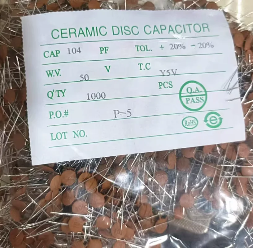 One Pack 1000PCS Ceramic Disc Capacitors 50V 30pF 1000PCS/LOT