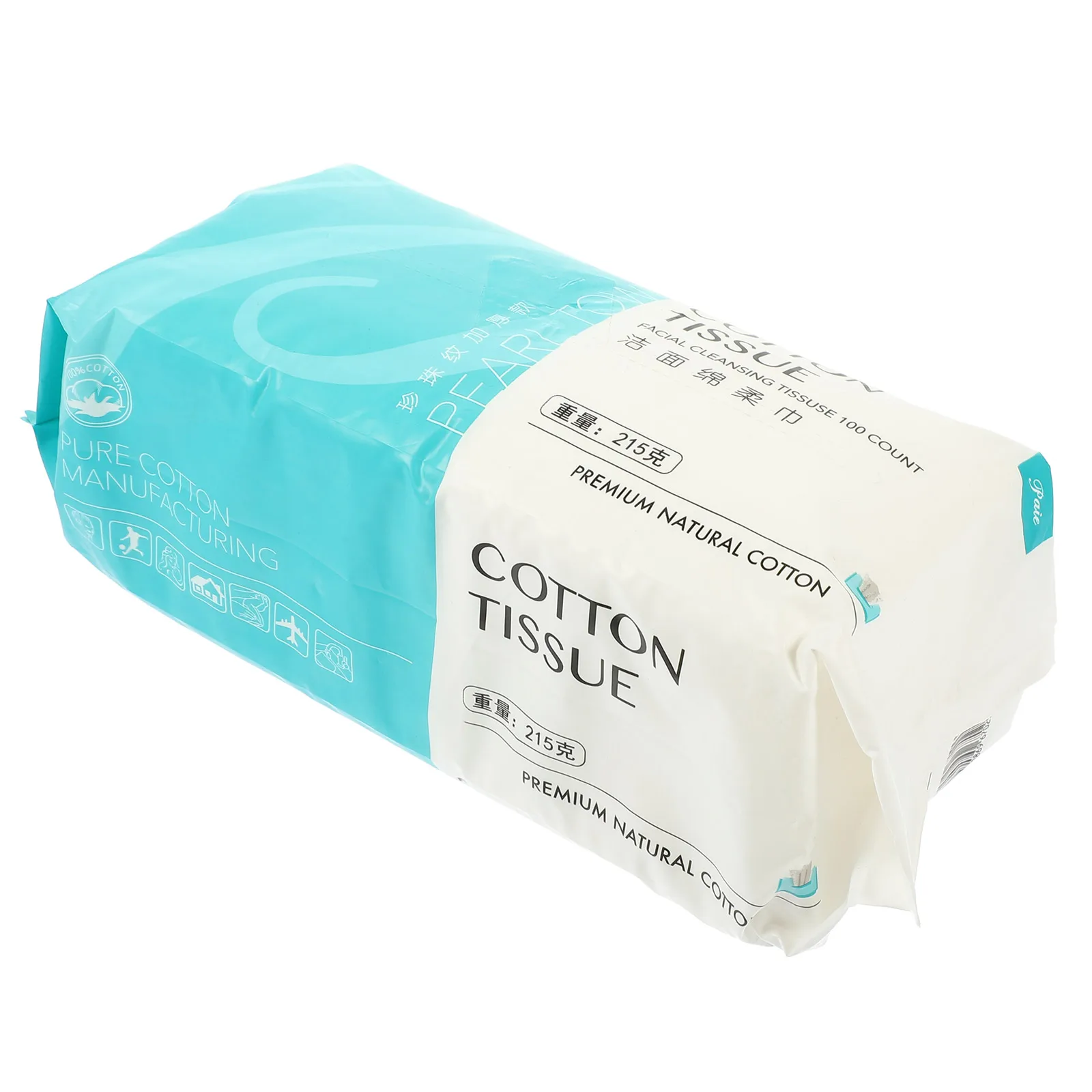 Soft Cotton Face Cleaning Wipes Gentle Makeup Remover Washcloth Extractable Design Travel Skincare Essentials All Skin