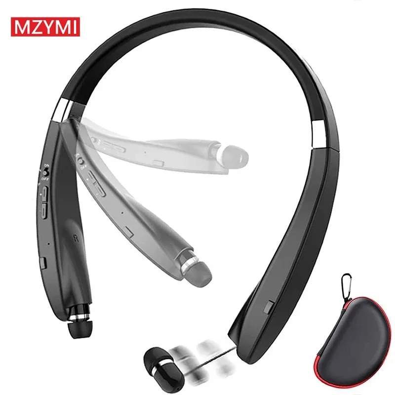Neckband Bluetooth headphones 991 - Water-resistant. High-fi