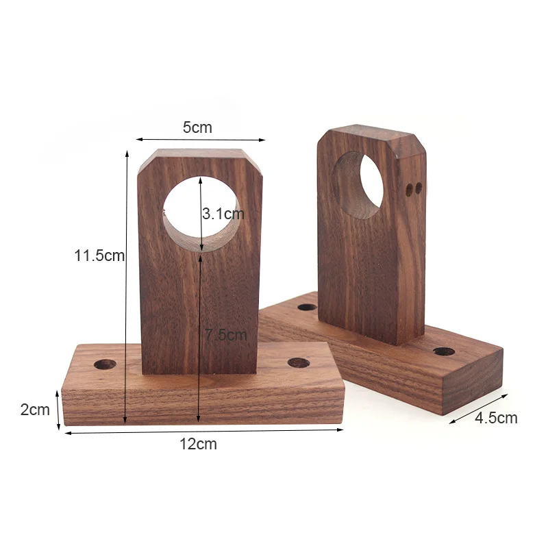 Houten Gordijnroede Massief Houten Romeinse Stang Met