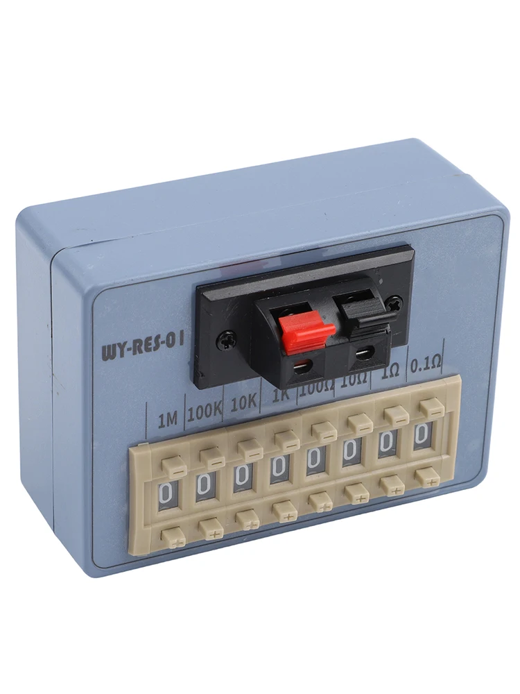 Reliable WY-RES-01 Resistor Box Supporting 8-Band Resistance Adjustment for Signal Simulation and Sensor Interface Testing