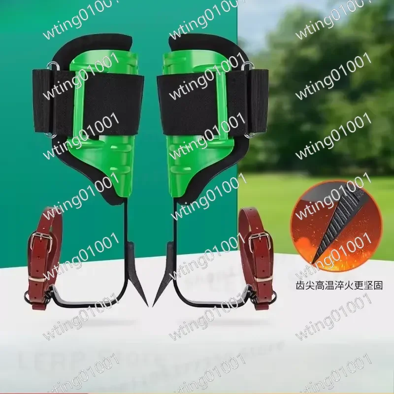 for Tree Climbing Spikes Upright Foot Ties Safety Gear Professional Arborist Equipment Durable Steel Climbers Secure Leg