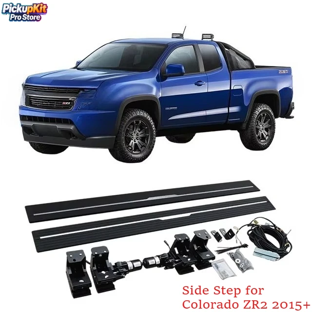 

Премиальные электрические выдвижные подножки для Colorado ZR2 2015+ 4WD Crew Cab