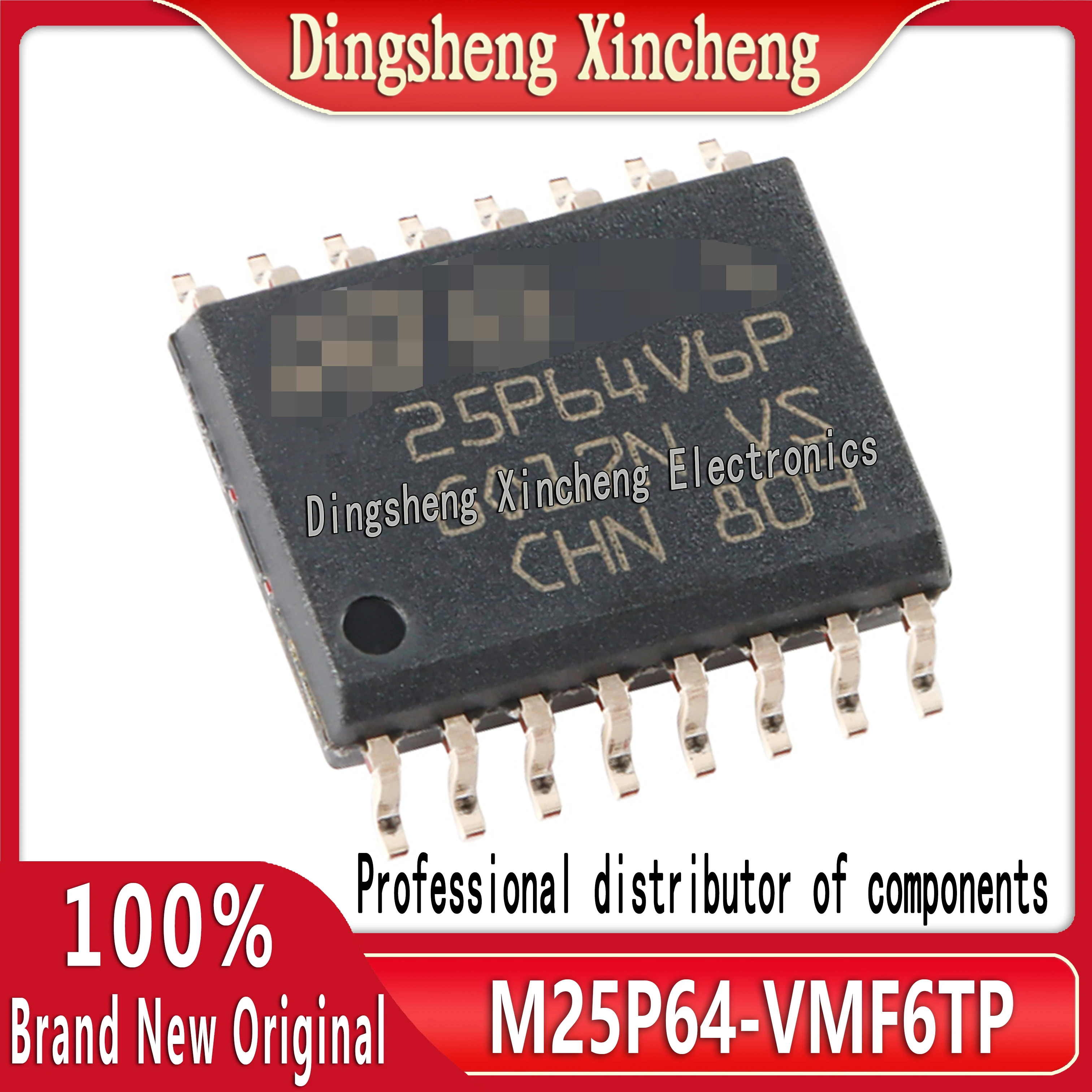 Original genuine M25P64-VMF6TP SOIC-16 64Mb serial flash embedded memory chip