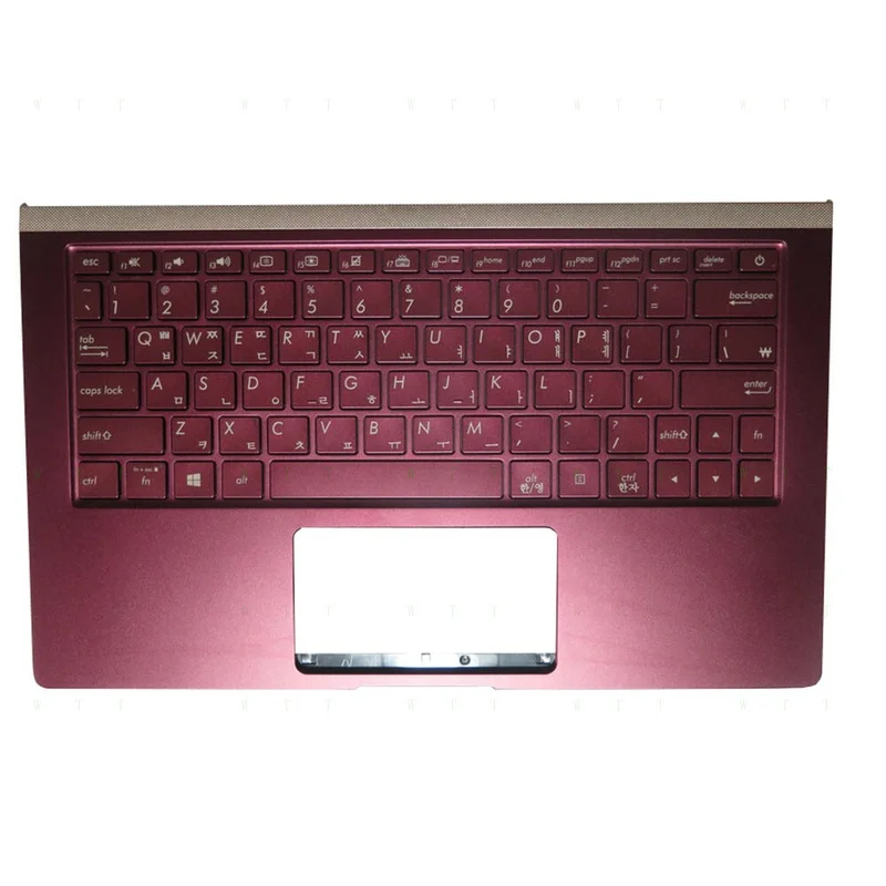 

Подставка для рук и клавиатура для ноутбука ASUS ZenBook 13 U3300FA U3300FN, красный верхний чехол