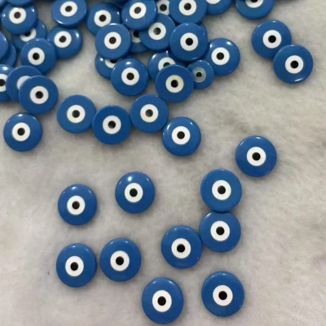 

Оптовая цена завода 10 мм ракушка синий розовый зеленый красный синтетический бирюзовый белый ракушка сглаза бусины для ювелирных изделий своими руками