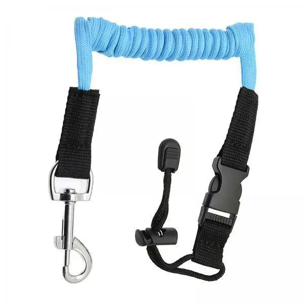 Kayak Paddle Leash Stretchable Lanyard TPU Strap Boating Tool for Canoe Paddle Board Accessories