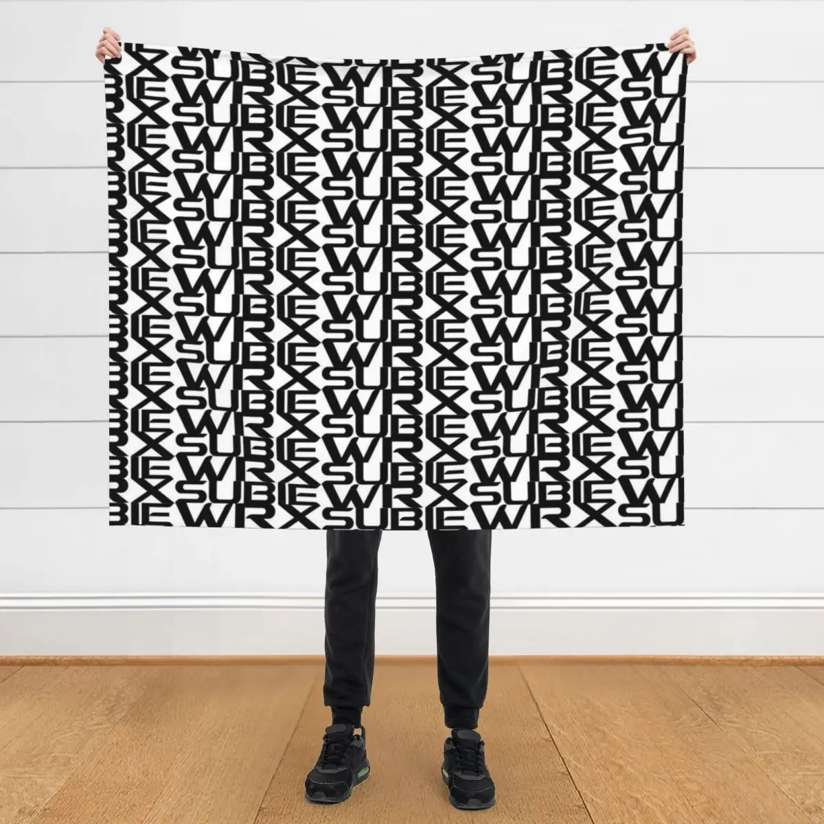 

SUBIE WRX Throw Blanket Hair Warm Soft Plaid Luxury Throw Blankets