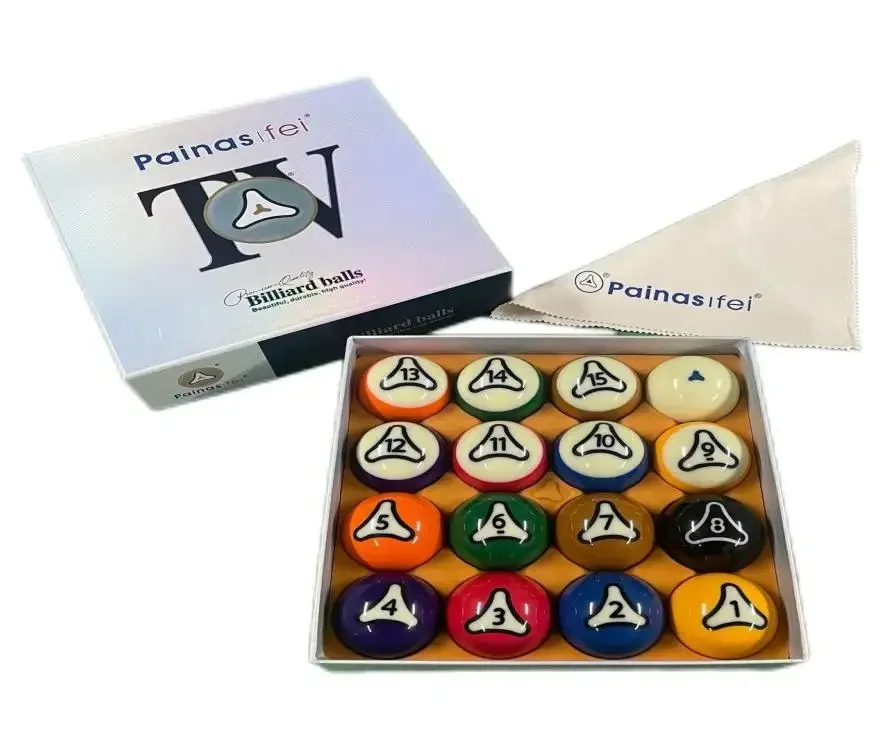 

8A 2-1/4 Inch High Quality Pool Balls New Design Modern Resin Balls 16/Box for Sale