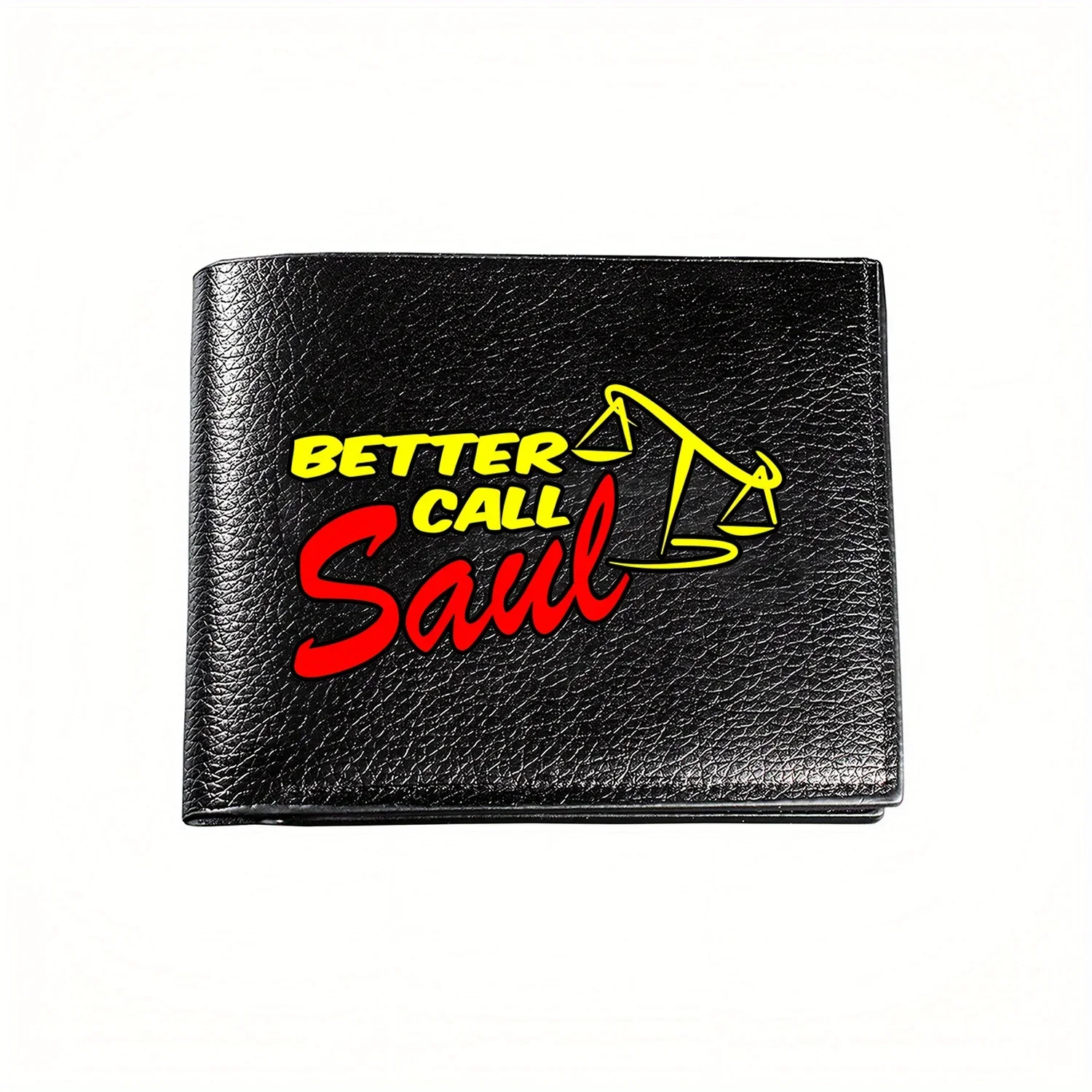 

Стильный мужской кошелек Better Call Saul Lawyer Scales с графическим принтом, деловой повседневный элегантный простой практичный качественный кошелек S